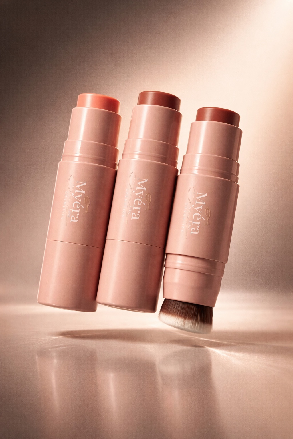 Multi-Use Blush Stick (with Built-In Brush)